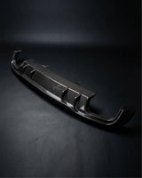 2017–2019 Audi A4 S-Line / S4 B9 Sedan Sport Rear Bumper Lip – Carbon Fiber