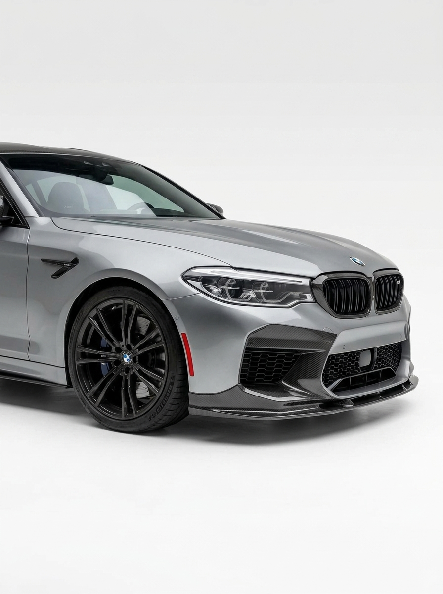 BMW 5 Series F90 M5 3D Style Carbon Fiber Front Lip (2018 +) – K2