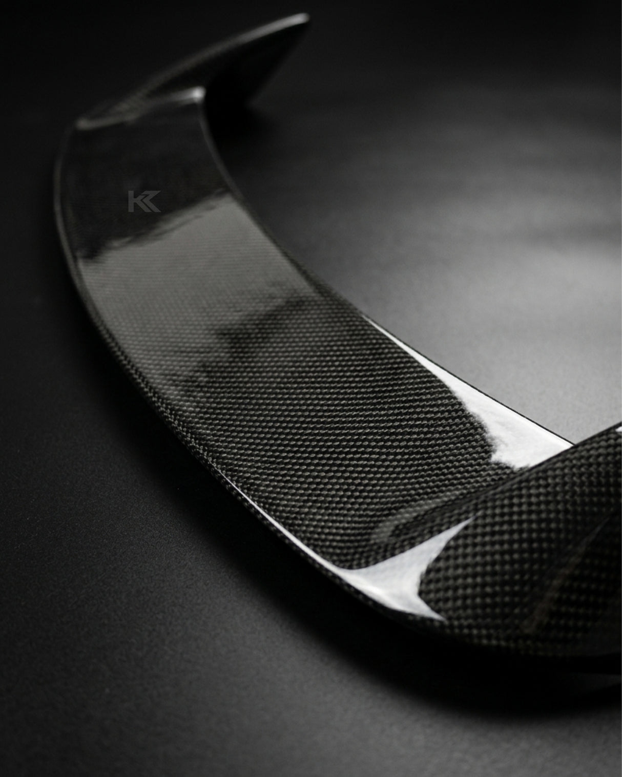 2012–2018 Audi Q3 8U Rear Roof Spoiler Extension – Carbon Fiber