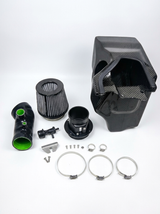 Honda Civic Type R FK8 K20C1 2.0T Dry Carbon Fiber High Flow Cold Air Intake System 2017 - 2021 OE KD4240BK