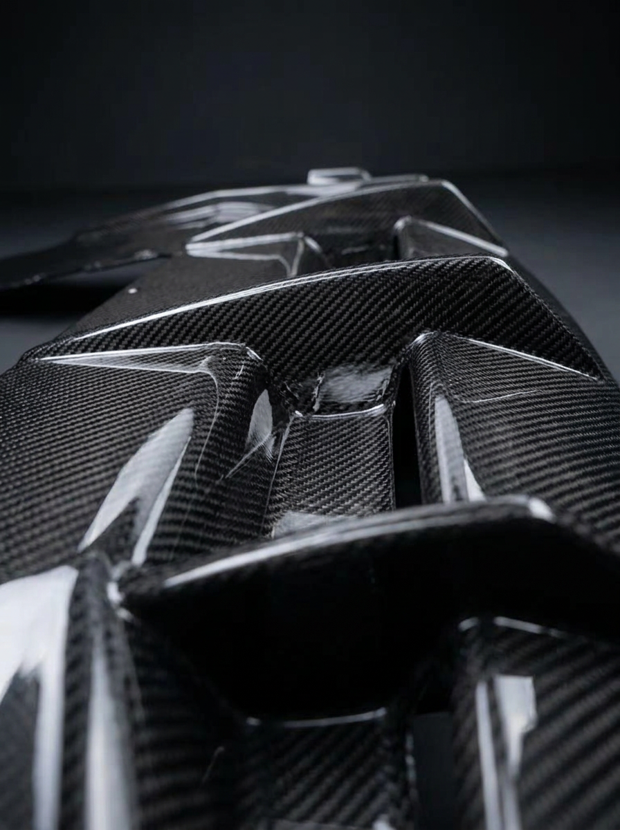 McLaren 720S Dry Carbon Fiber Rear Diffuser Bolt-On Body Kit