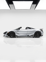 McLaren 750S Dry Carbon Fiber Side Skirts Polished Finish 2024+ Pair