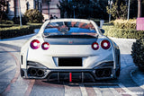 2008-2025 Nissan GTR R35 CBA  DBA  EBA DLK Style Carbon Fiber Trunk