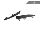 AutoTecknic Dry Carbon Side Skirt Winglet Set - BMW F87 M2
