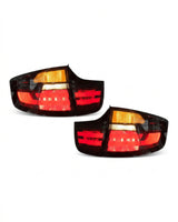 BMW X6 E71 Red and Smoked LED Tail Light Upgrades 2007-2014