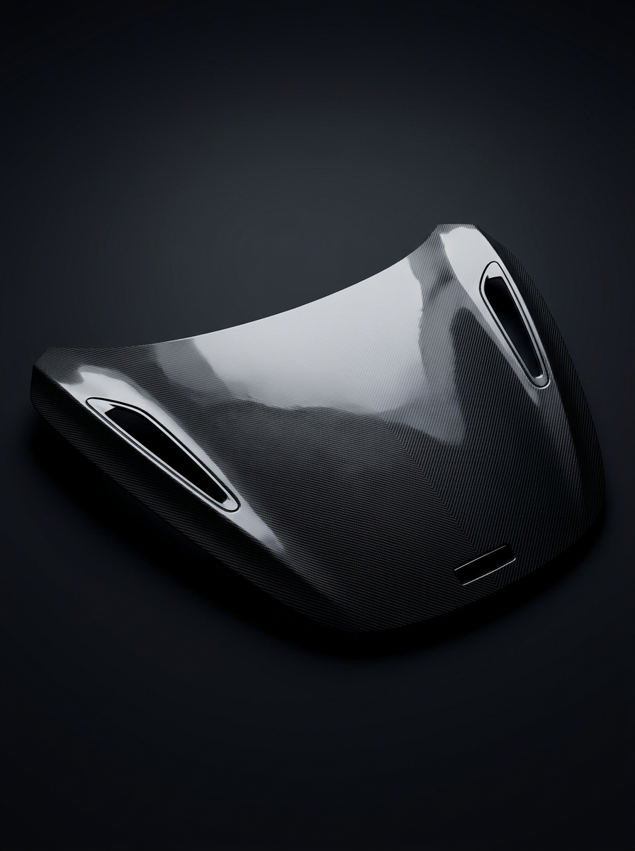 McLaren 720S Dry Carbon Fiber Engine Hood Bonnet Bolt-On