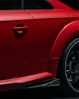 2015–2018 Audi TT / TTS / TTRS 8S Coupe A Style 4-Piece Side Skirt Kit – Carbon Fiber