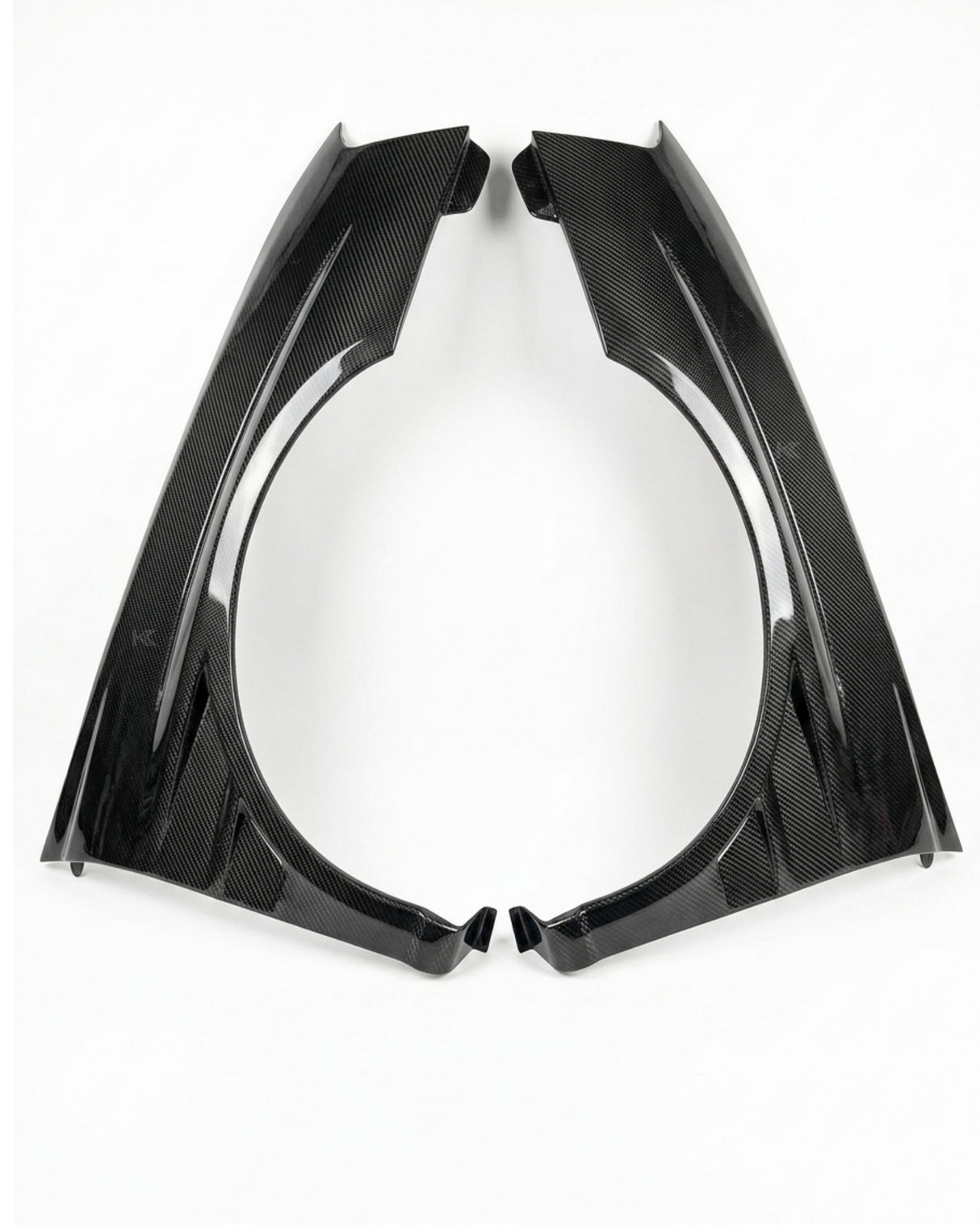 2004–2005 Subaru Impreza WRX STI GT Concept Style Front Over Fenders – Carbon Fiber