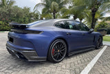 2024-2026 Porsche Panamera 976 OD Style Dry Carbon Fiber Rear Diffuser Lip | Fits S, 4, 4S, E-Hybrid, 4 E-Hybrid, Sport Turismo, Turbo, Turbo s, GTS, Turbo E-Hybrid, Turbo s E-Hybrid