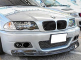 BMW 3 Series E46 M3 CSL Style Carbon Fiber Front Lip (2001 - 2006) - K2 Industries