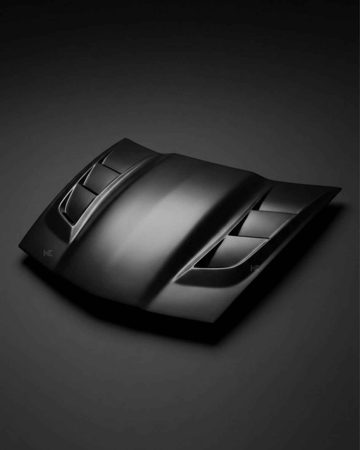 2005–2013 Chevrolet Corvette C6 H-Design Style Hood (1-Piece) – Fiberglass (FRP)