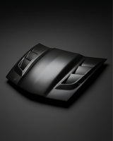 2005–2013 Chevrolet Corvette C6 H-Design Style Hood (1-Piece) – Fiberglass (FRP)