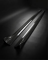 2008–2016 Audi A5 / S5 8T Coupe Side Skirt Extensions – Carbon Fiber
