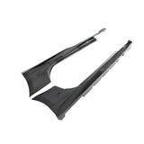 2017-2025 Chevy Camaro ZL1 OEM Side Skirt Rocker 1pc Gloss Carbon Fiber (PAIR)