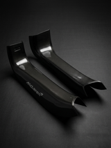 McLaren 720S 750S Dry Carbon Fiber Door Sill Trims Polished Finish Pair