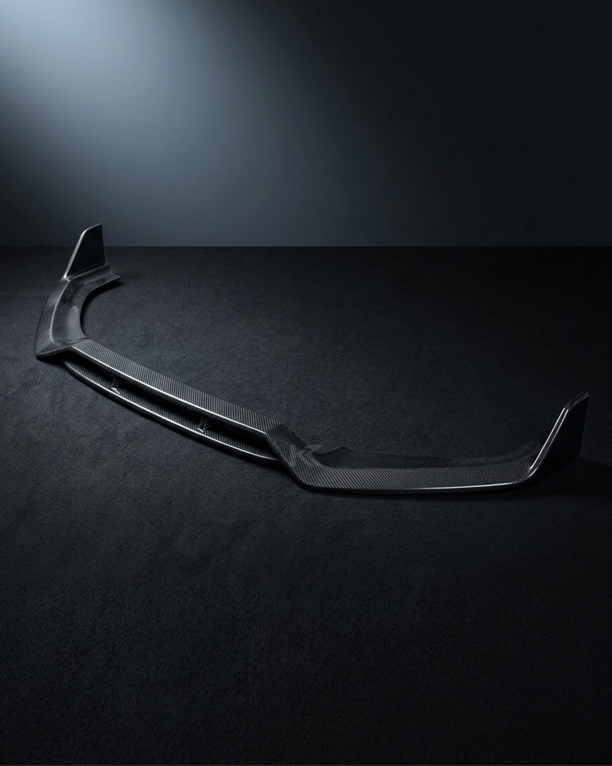 2017–2019 Audi A4 S-Line / S4 B9 Sedan Front Valance Lip – Carbon Fiber