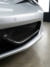 2010-2015 Ferrari 458 Italia Spider Front Grille Trim Cover - Dry Carbon Fiber