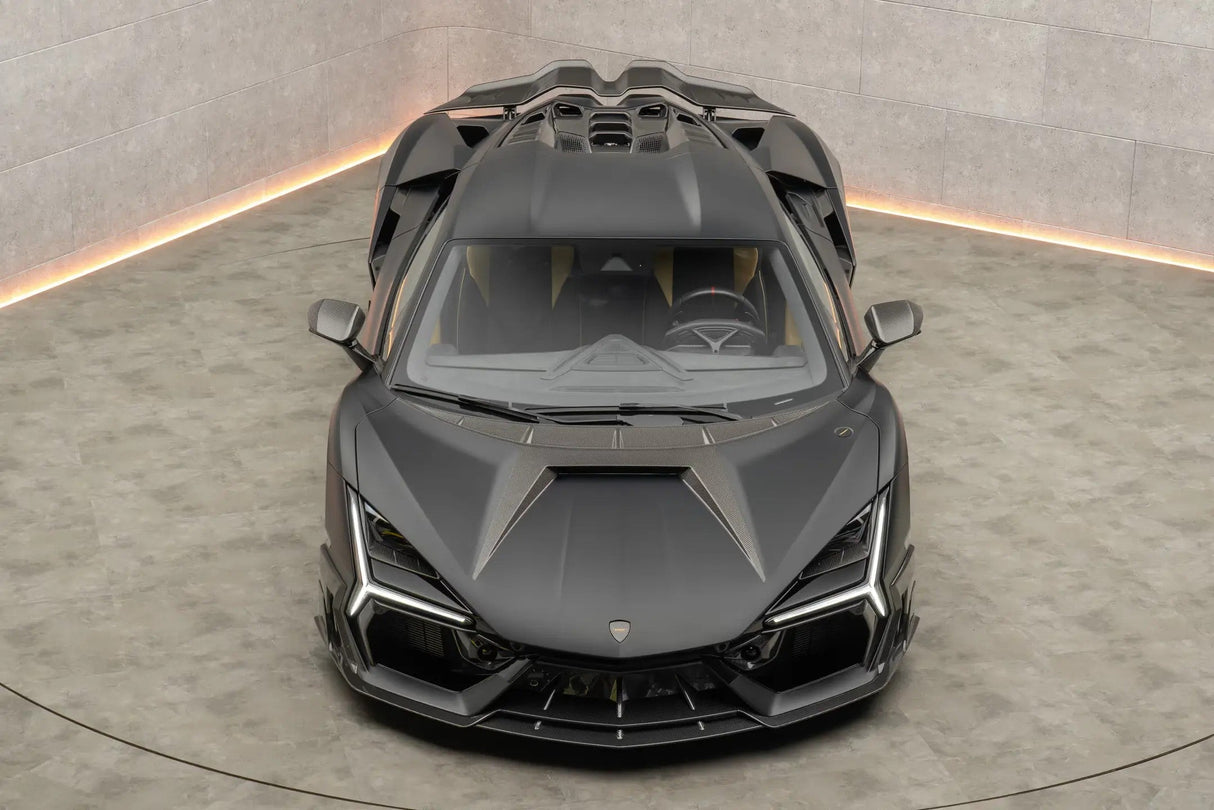 2024-UP Lamborghini Revuelto MSY Style Autoclave Carbon Fiber Front Lip