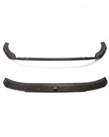 2020–2021 Audi A4 S-Line / S4 B9 Sedan 2-Piece Front Bumper Splitter – Carbon Fiber