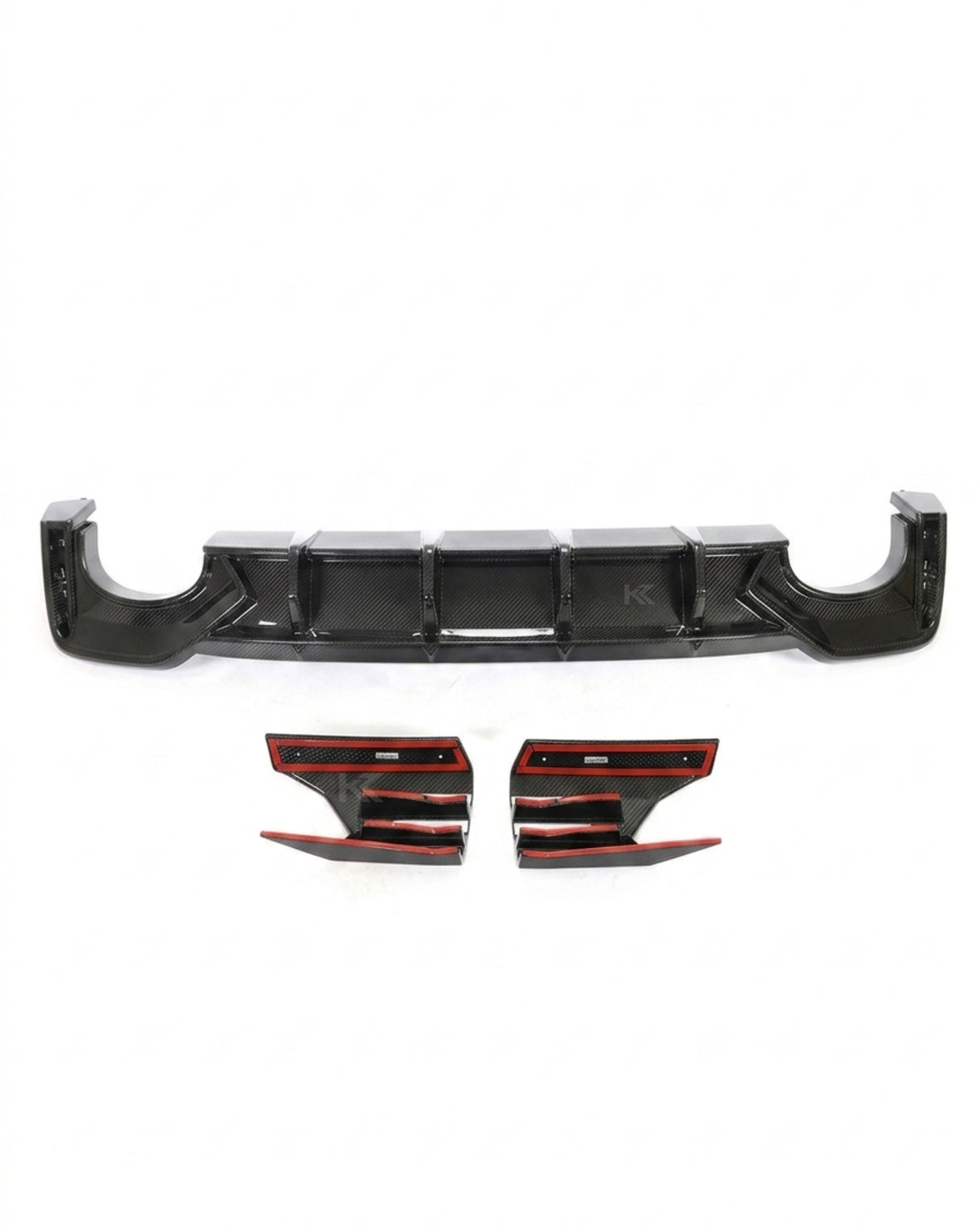 2019–2021 Audi RS6 / A6 C8 Avant Wagon Rear Bumper Diffuser – Dry Carbon Fiber