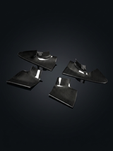McLaren 720S Spider Dry Carbon Fiber Door Handle Covers 2017 - 2019 Pair
