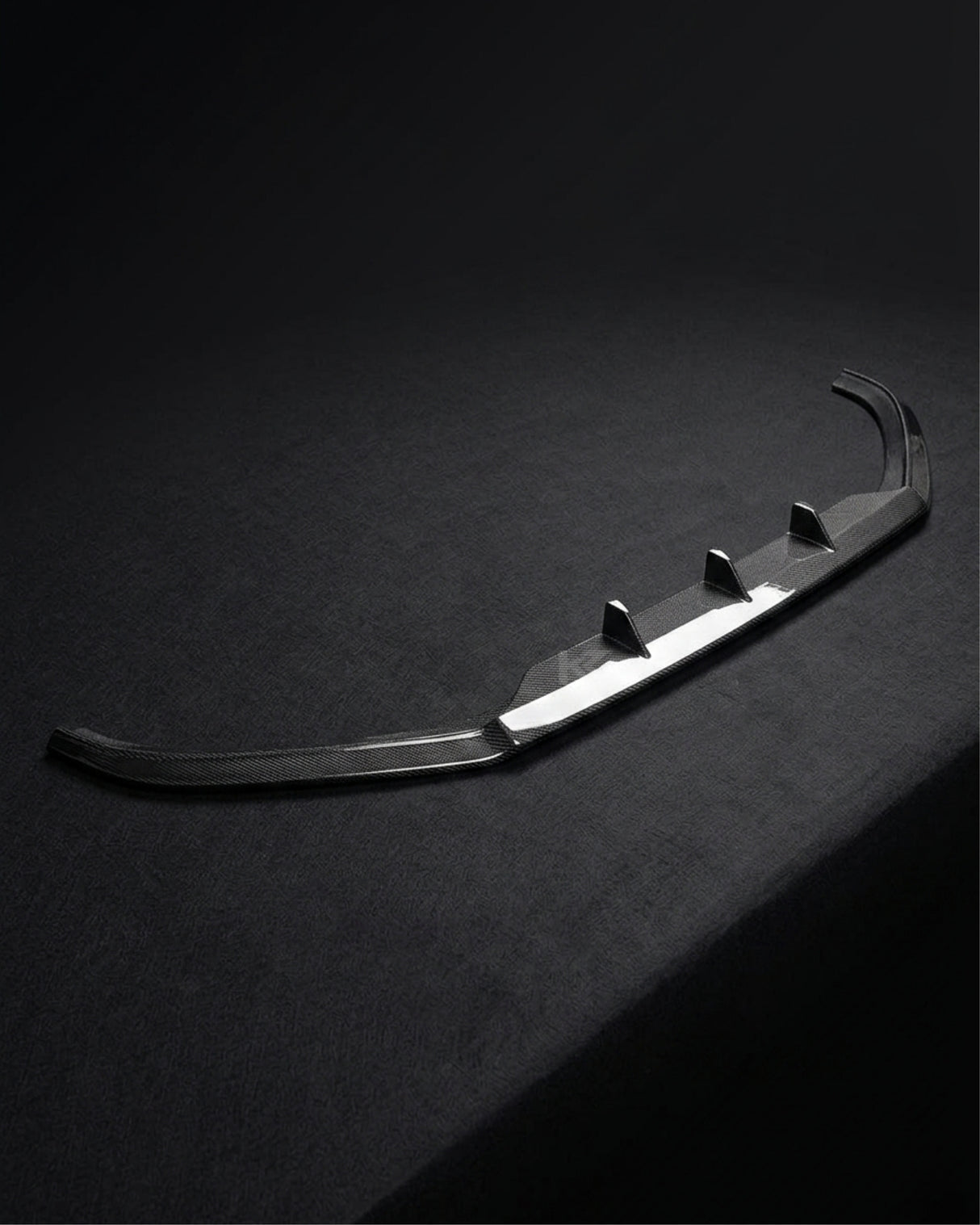 2012–2016 Audi S5 8T Facelift Coupe & Sportback Single Deck Front Bumper Lip – Carbon Fiber