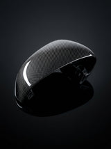 2019+ Ferrari SF90 Side Mirror Caps - Dry Carbon Fiber