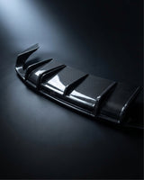 2015–2016 Audi S3 8V Sedan RS Style Rear Bumper Diffuser – Carbon Fiber