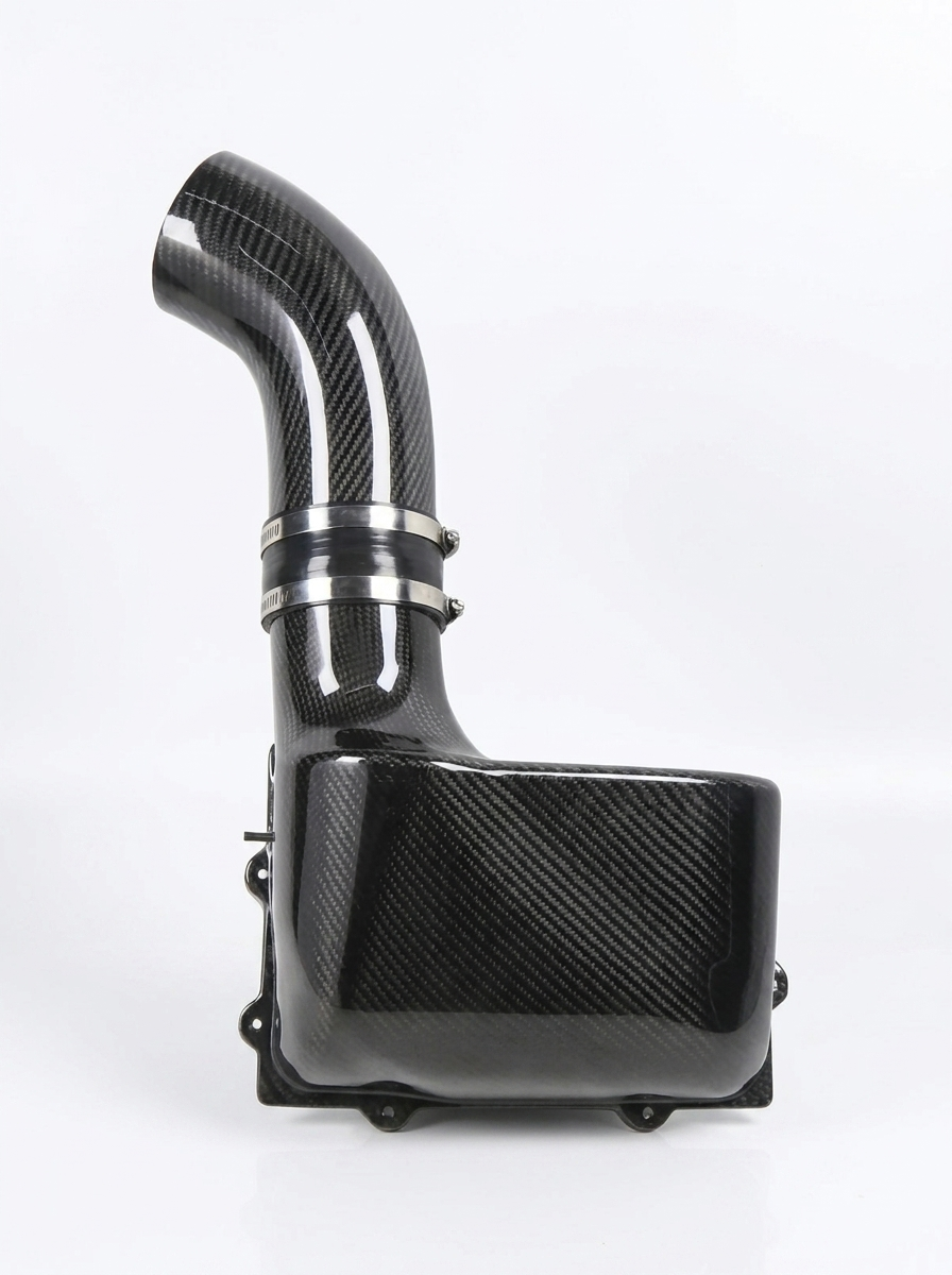 VW Golf MK7 R GTI Audi S3 8V EA888 2.0T Real Carbon Fiber High Flow Cold Air Intake System OE KD4232BK