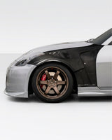 2003-2008 Nissan 350Z AMS GT3 Style Front Over Fenders – Carbon Fiber