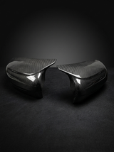 BMW 5 Series F90 M5 M Style Carbon Fiber Side Mirror Cover (2018+)