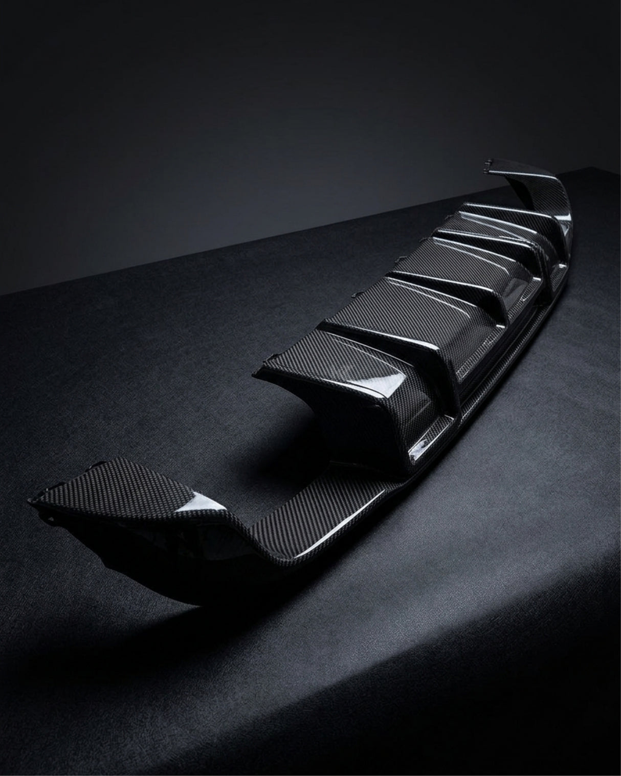 2013–2016 Audi A3 / S3 / RS3 8V Sportback Rear Bumper Diffuser – Carbon Fiber