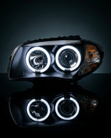 BMW 1 Series 120i 118i E87 Angel Eyes LED Headlights (2005-2011)