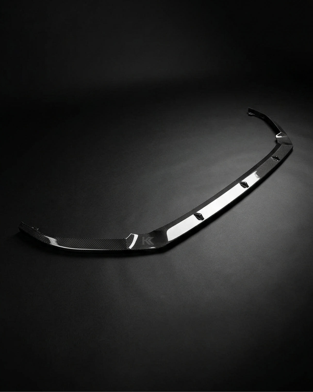 2018–2019 Volkswagen Golf R / R-Line MK7.5 A Style Front Spoiler Lip – Carbon Fiber