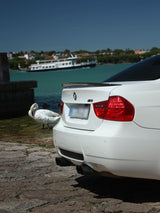 Carbon Fiber Rear Trunk Spoiler – BMW E90 3 Series (2005–2012) M-Sport Style