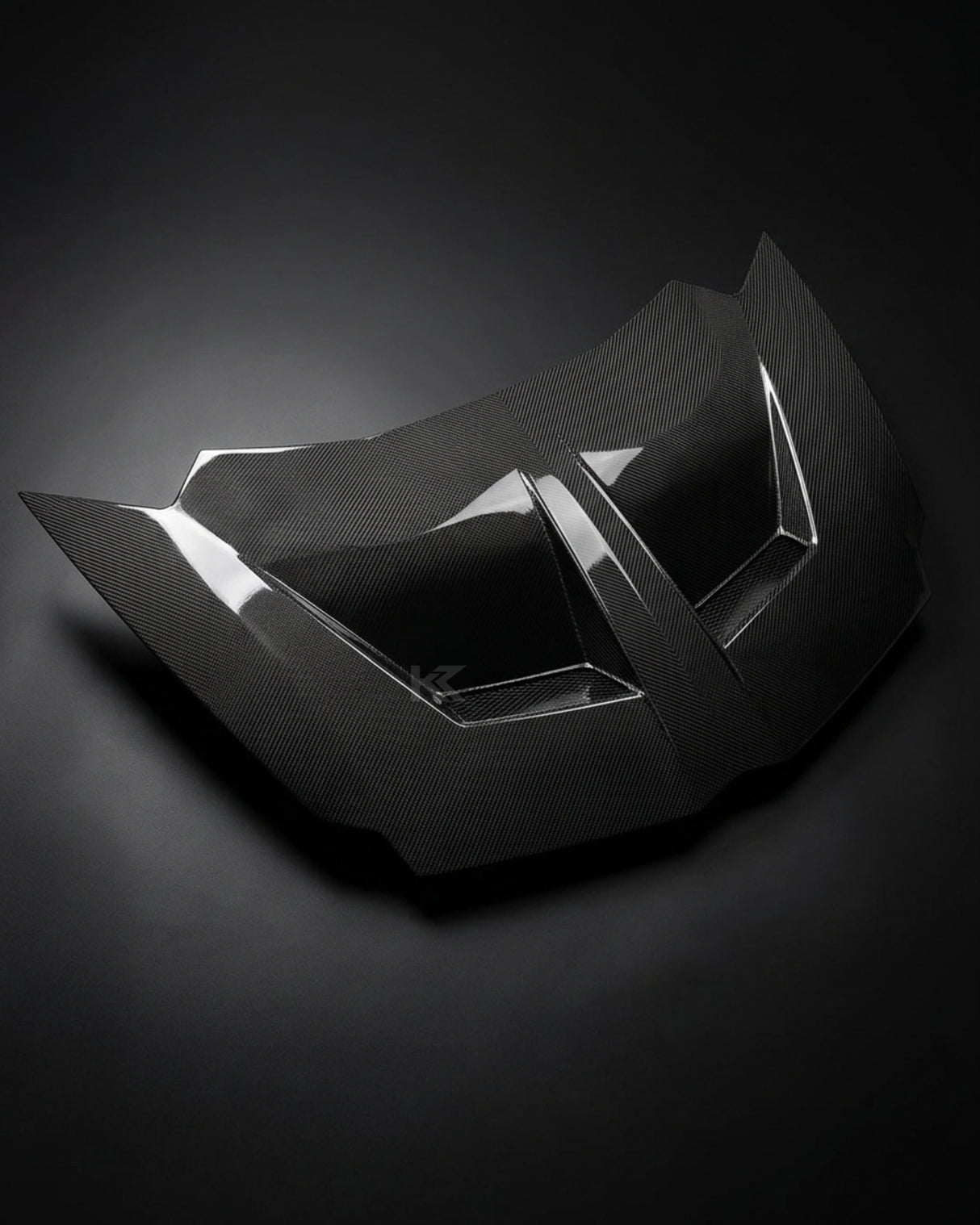 2011–2022 Lamborghini Aventador 1016 Style Front Hood – Dry Carbon Fiber