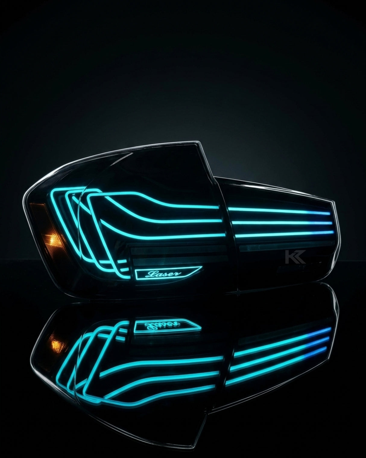 BMW 3-Series F30/F80 CSL Laser Style Tail Lights - (RGB Color Changing) - 2013-2018