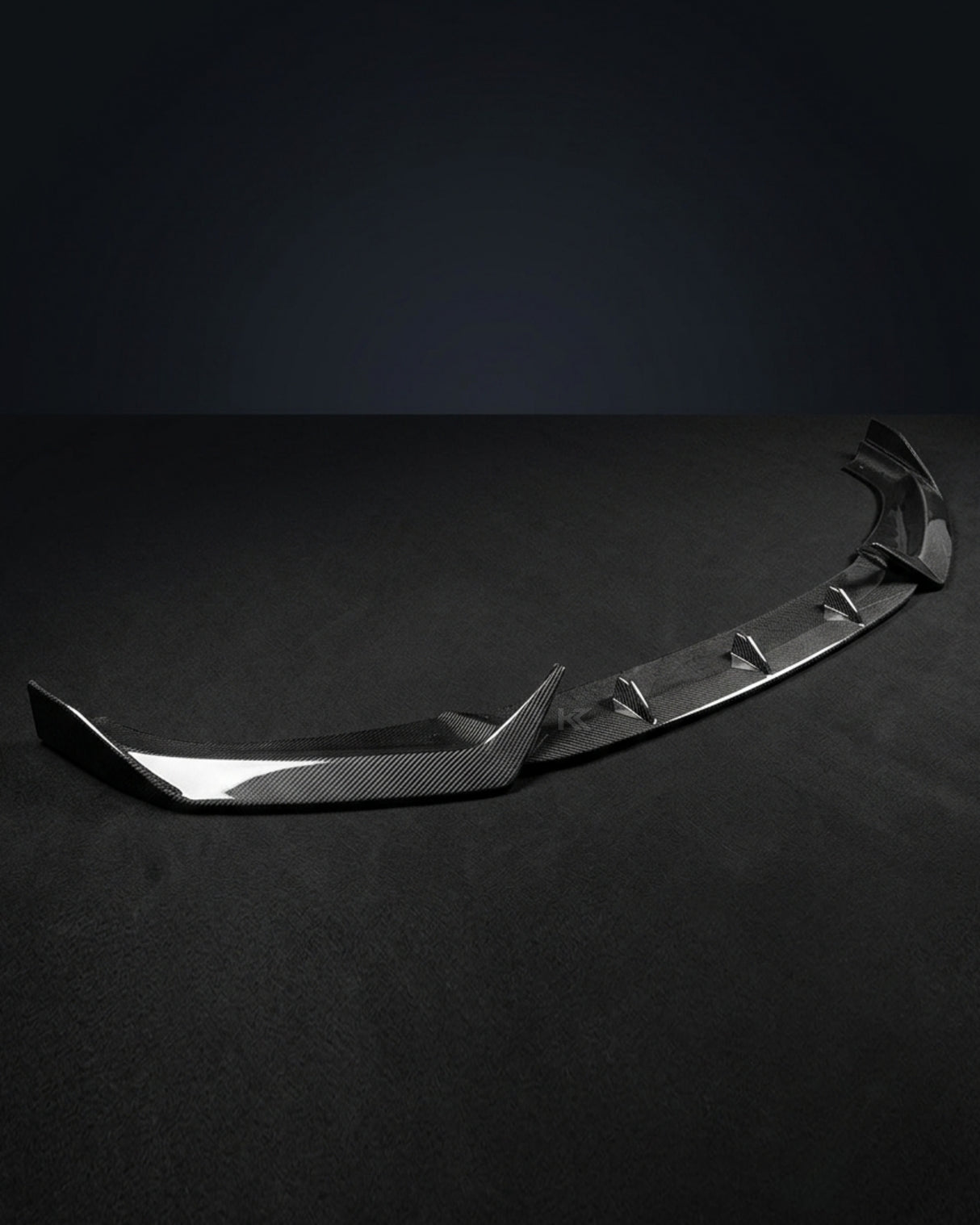 2017–2018 Audi A4 S-Line / S4 B9 Sedan 3-Piece Front Lip Kit – Carbon Fiber