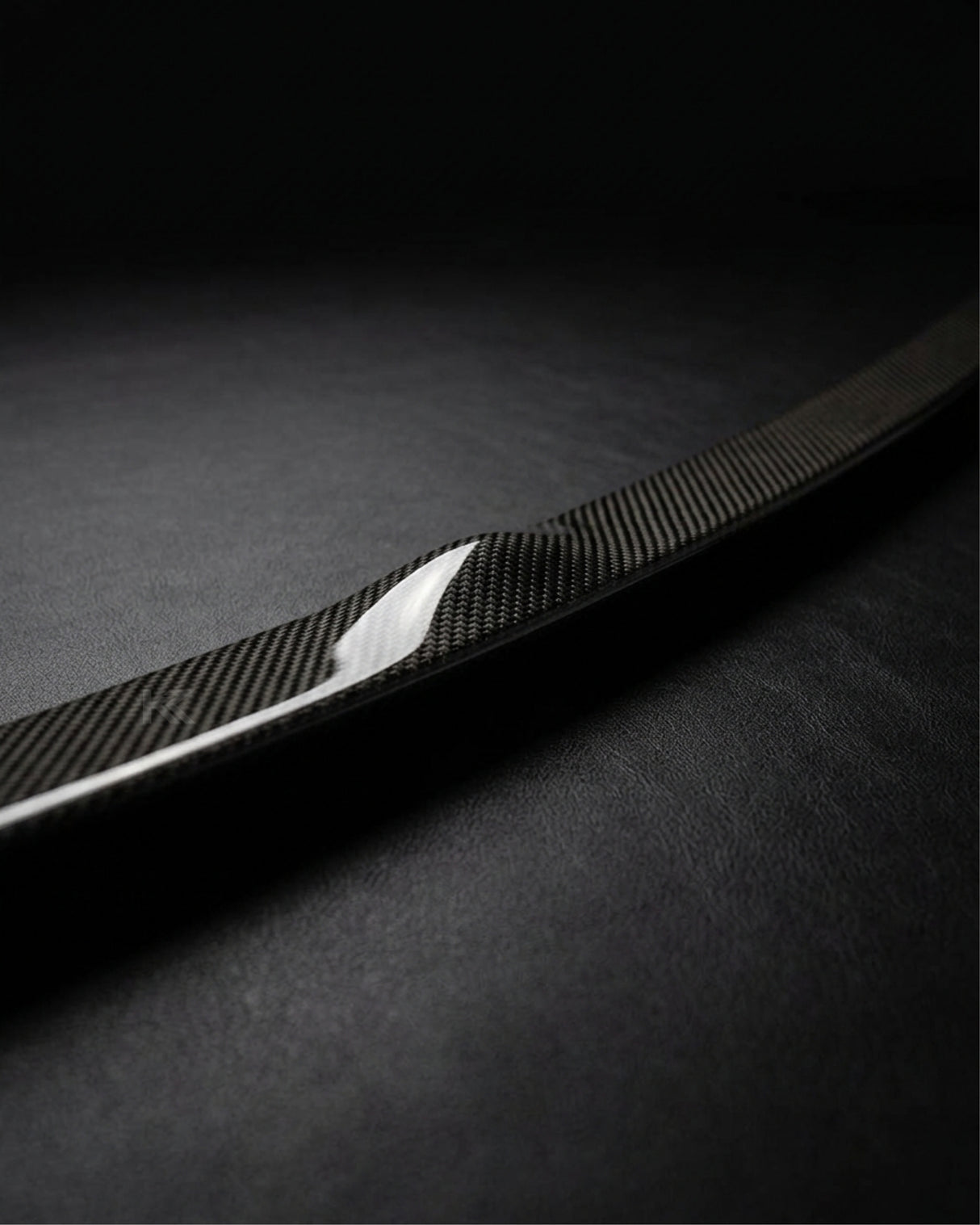 2017–2023 Audi A4 S-Line / S4 B9 Sedan Single Deck Rear Trunk Spoiler – Carbon Fiber