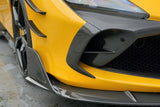 2019-2024 Ferrari F8 MSY Style Autoclave Carbon Fiber Front Lip Splitter