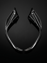 2022+ Ferrari 296 GTB Bolt-On Front Corner Guards - Dry Carbon Fiber