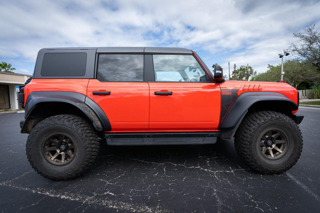 3D Carbon B Pillar Protection Kit - 2021+ Bronco 4 Door