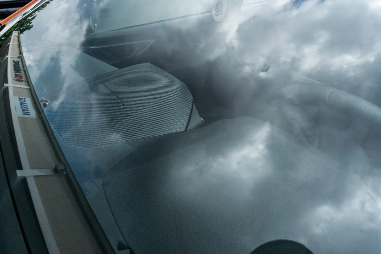 3D Carbon Center Hood Overlay Kit - 2022+ Subaru WRX