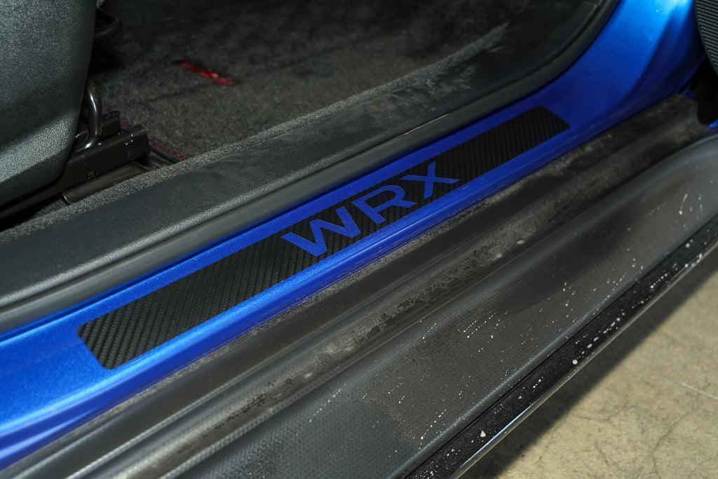 3D Carbon Door Sill Accent Overlay (VA/VB) fits 2015+ WRX / STI