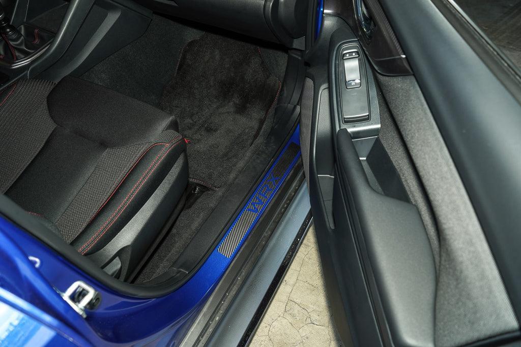 3D Carbon Door Sill Accent Overlay (VA/VB) fits 2015+ WRX / STI