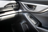 3D Carbon Door Switch Panel Overlays (Front / Rear) - 2022+ Subaru WRX