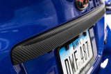 3D Carbon Fiber Vinyl Trunk Trim Overlay - 2015-2021 WRX / STI