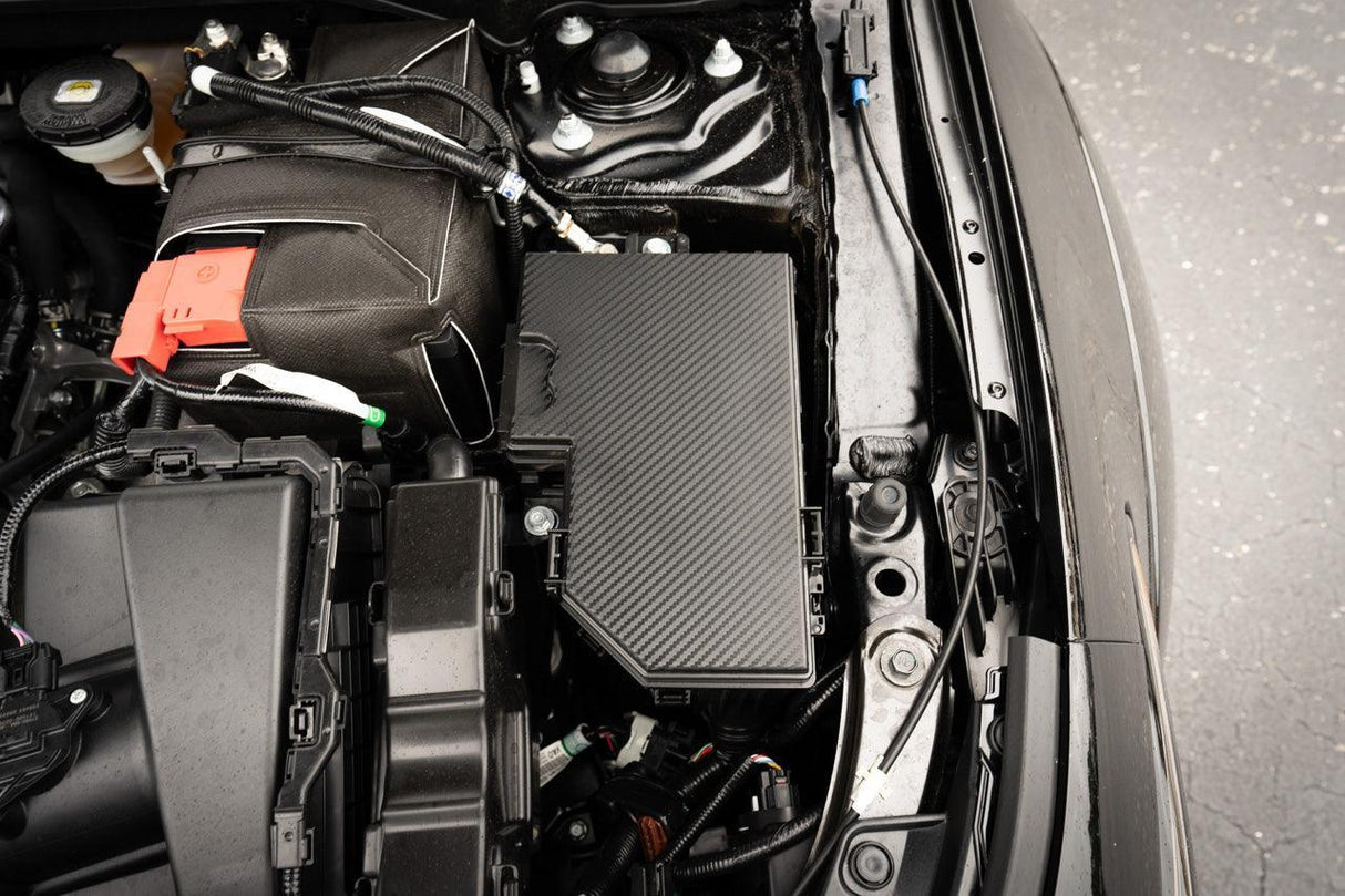 3D Carbon Fuse Box Cover Overlay - 2023+ Integra / 2022+ Civic