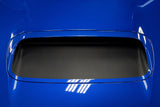 3D Carbon Hood Scoop Overlay fits 2008-2014 WRX / STI
