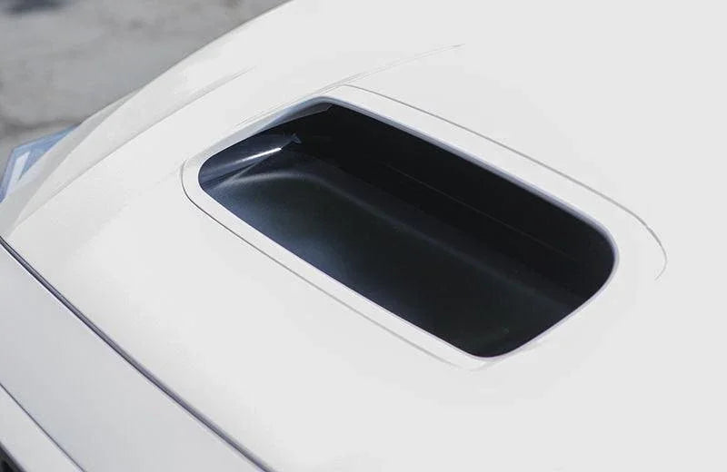 3D Carbon Hood Scoop Overlay fits 2008-2014 WRX / STI